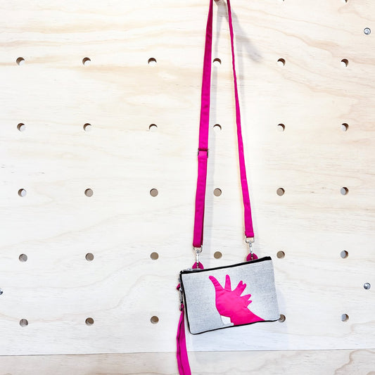 Cockatoo Crossbody Bag Mini in Pink WEFTshop 