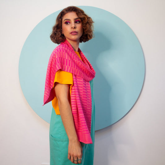 Mie Meh Scarf, Hand-Loomed Scarves and shawls WEFTshop