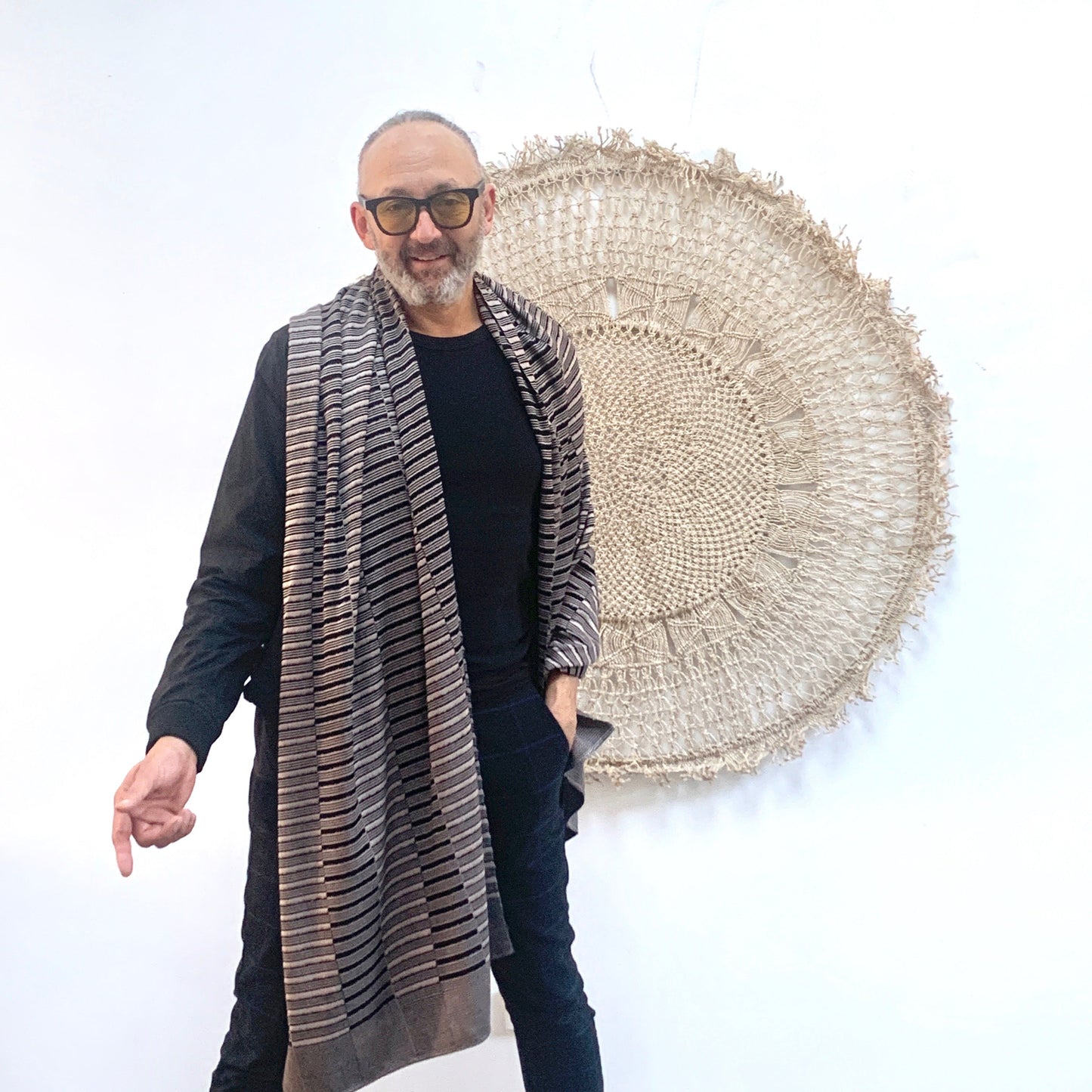 Mie Meh Shawl, Hand-Loomed