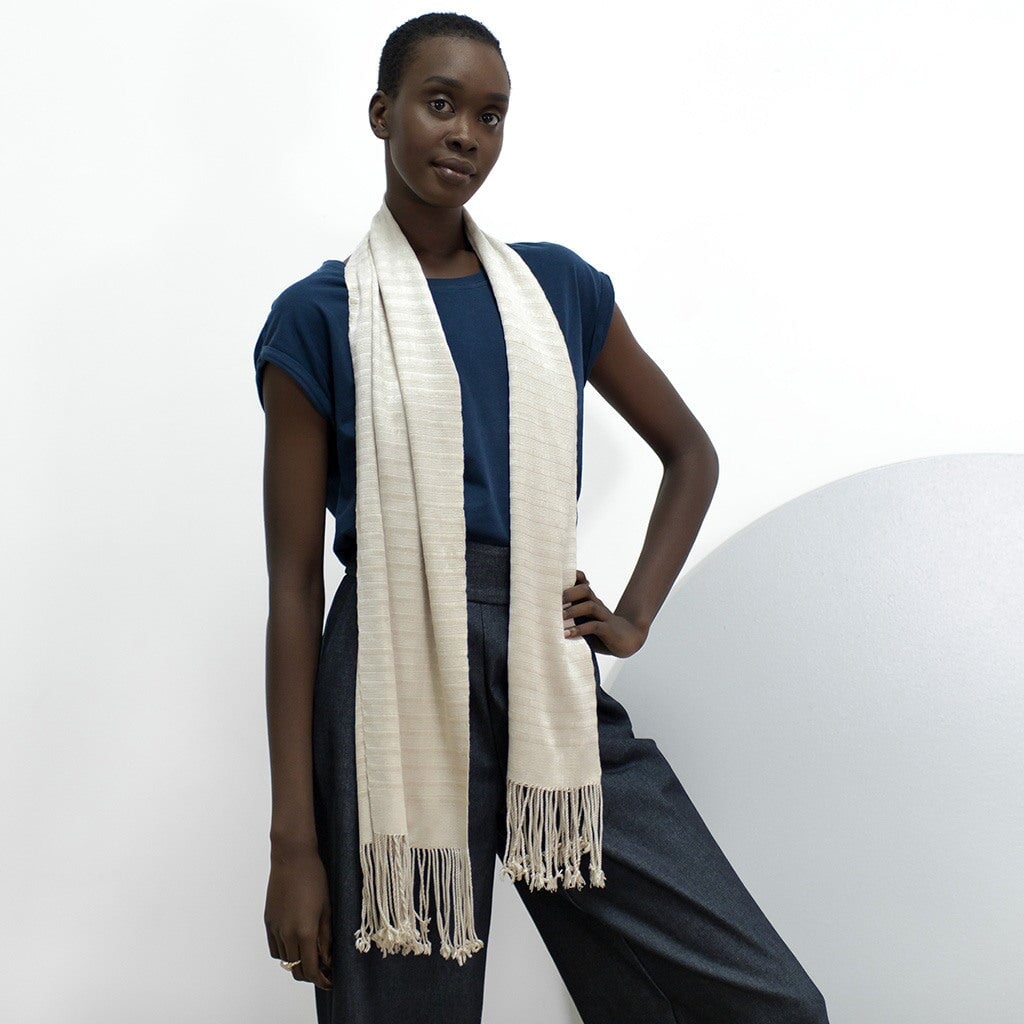 Pleh Meh Scarf, Hand-Loomed