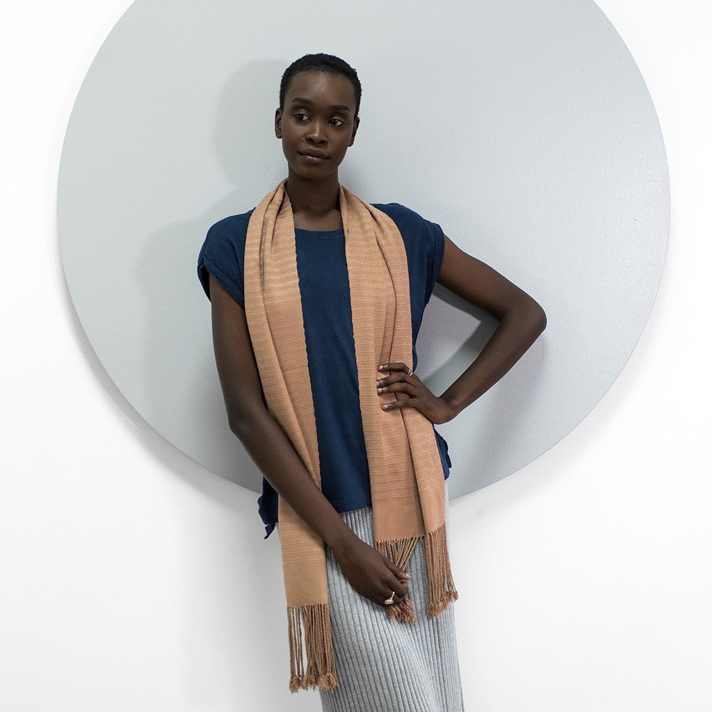 Pleh Meh Scarf, Hand-Loomed