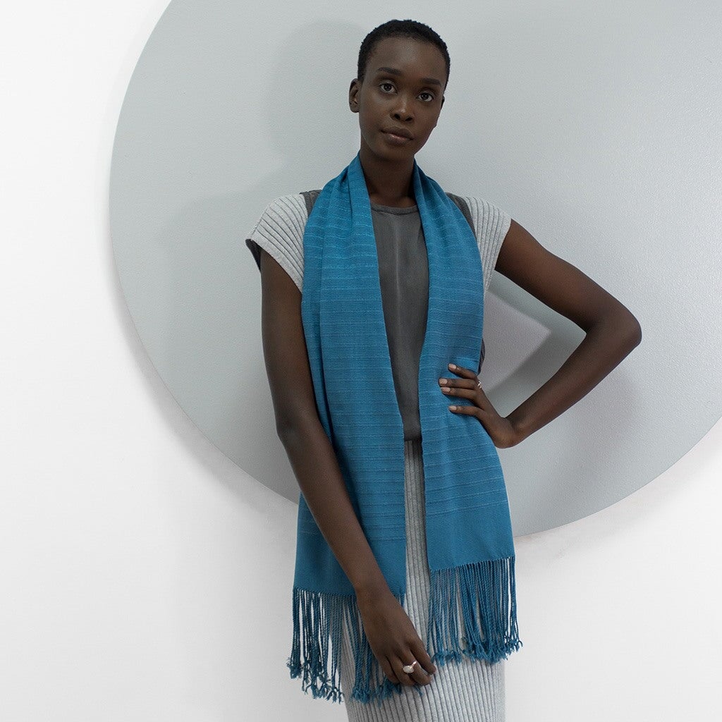 Pleh Meh Scarf, Hand-Loomed