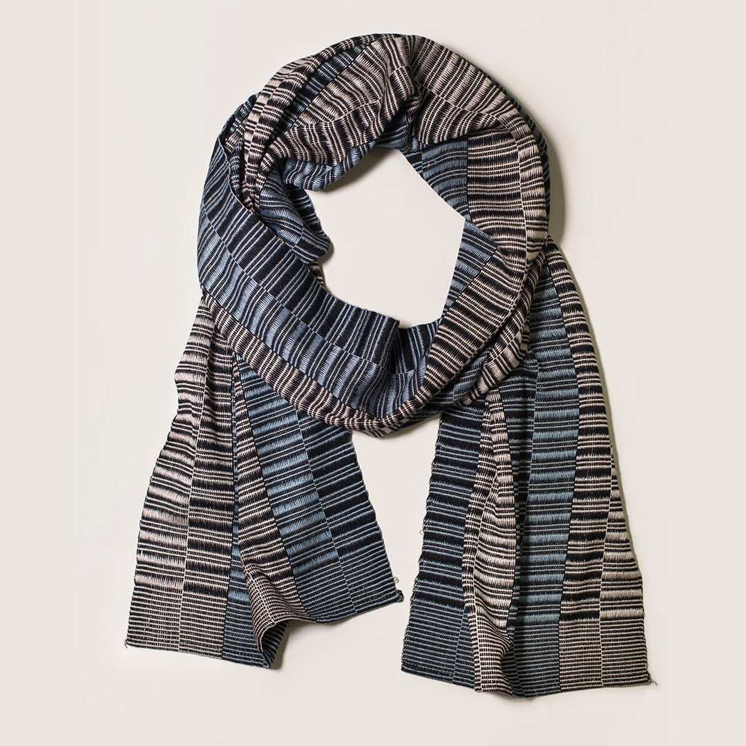 Mie Meh Scarf, Hand Loomed