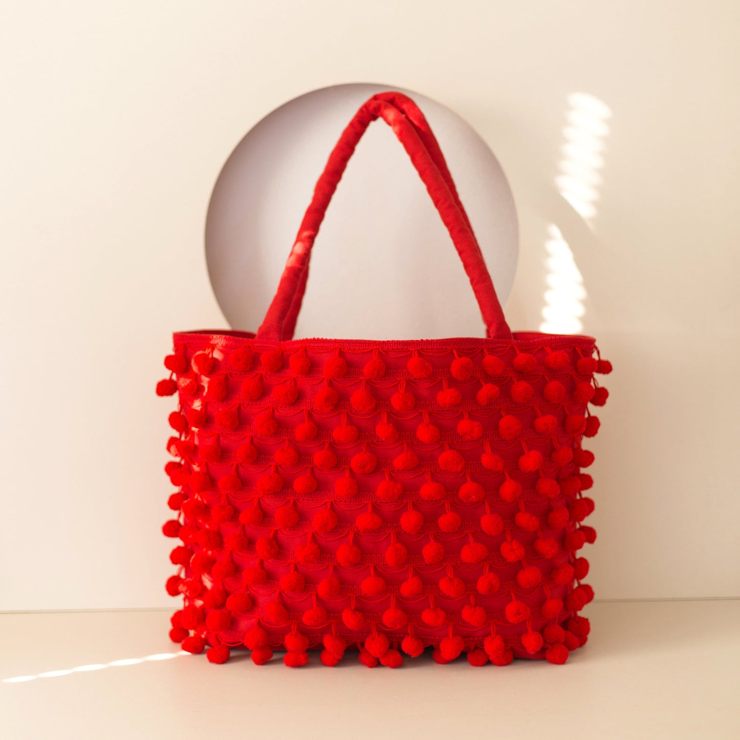 Ha Leh Tote in Red