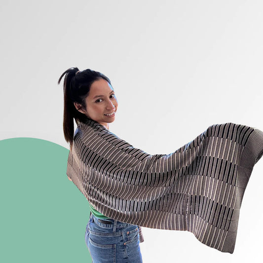 Discover the Unique Charm of WEFTshop's Handmade Woven Scarves and Shawls from the Karenni Refugee Camps