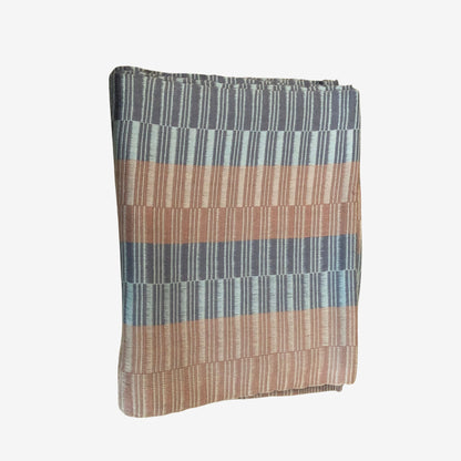 Mie Meh Scarf, Hand-Loomed Scarves and shawls WEFTshop Grey Blue Blush 
