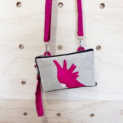 Cockatoo Crossbody Bag Mini in Pink WEFTshop 