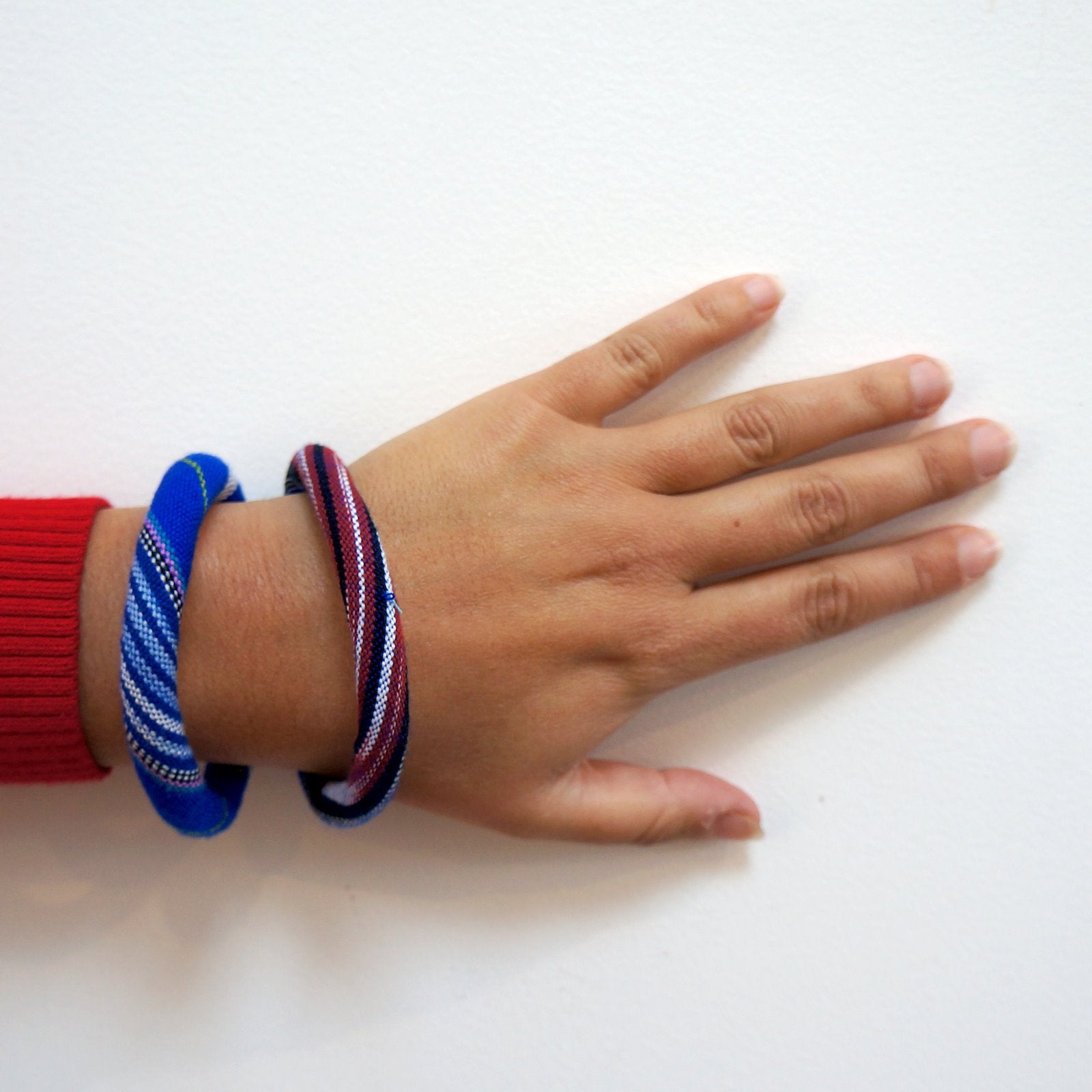 Ya Ta Kon Bangle Textile Jewellery WEFTshop 