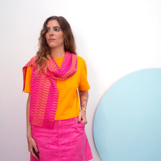 Mie Meh Scarf, Hand-Loomed Scarves and shawls WEFTshop