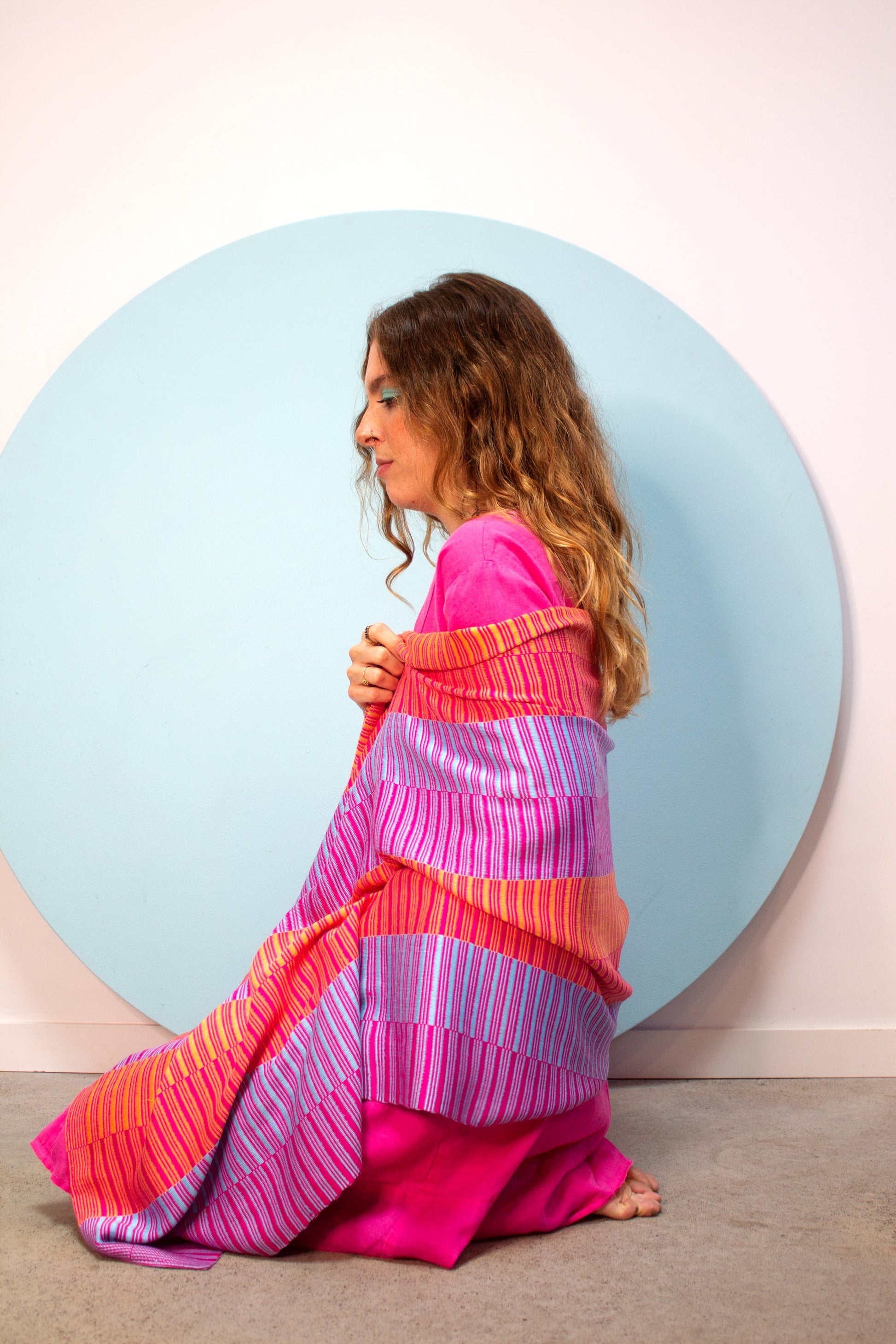 Mie Meh Shawl, Hand-Loomed Scarves and shawls WEFTshop 
