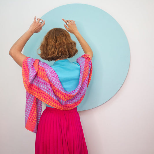 Mie Meh Scarf, Hand-Loomed Scarves and shawls WEFTshop