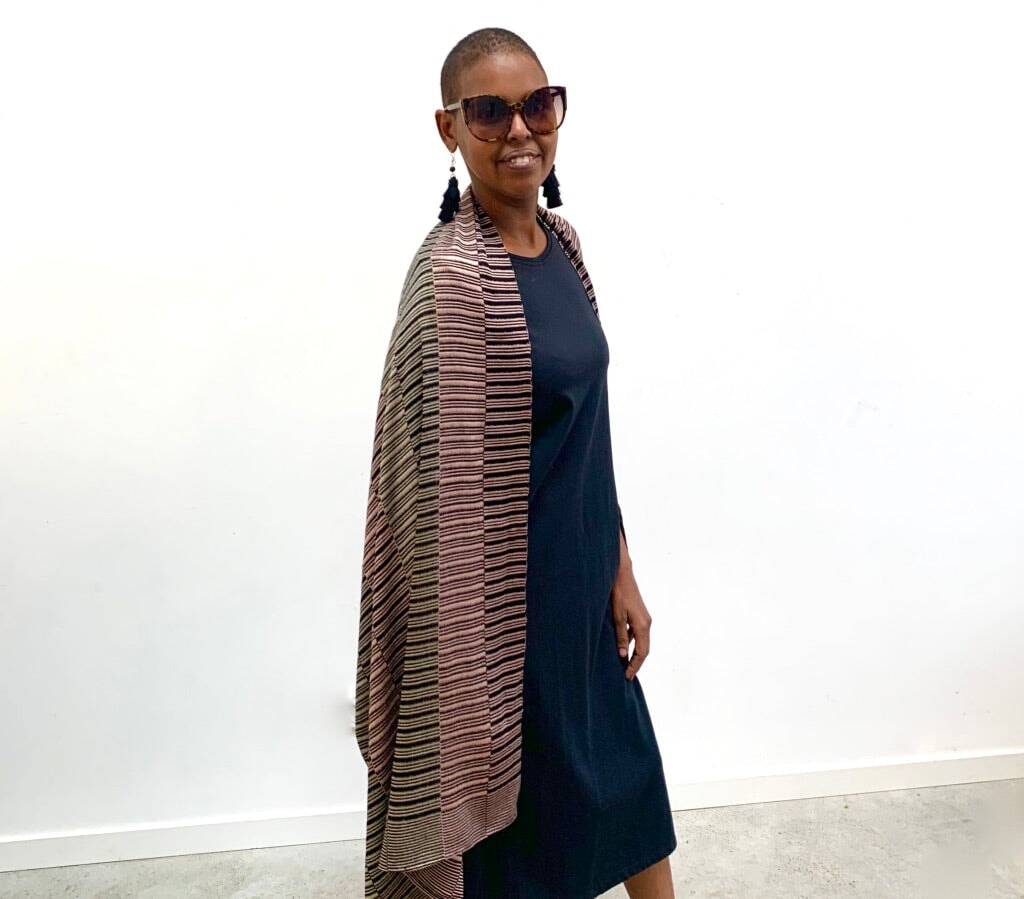 Mie Meh Shawl, Hand-Loomed