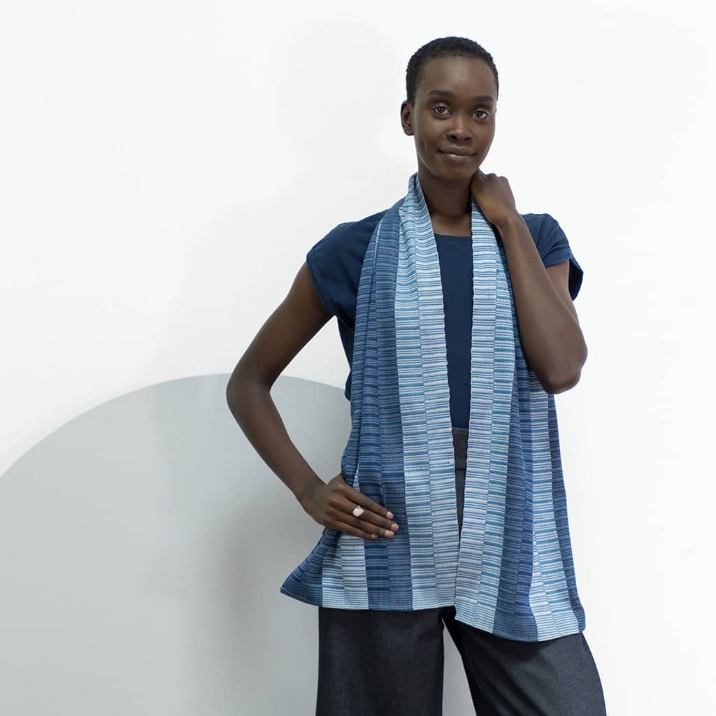 Mie Meh Scarf, Hand-Loomed Scarves and shawls WEFTshop 