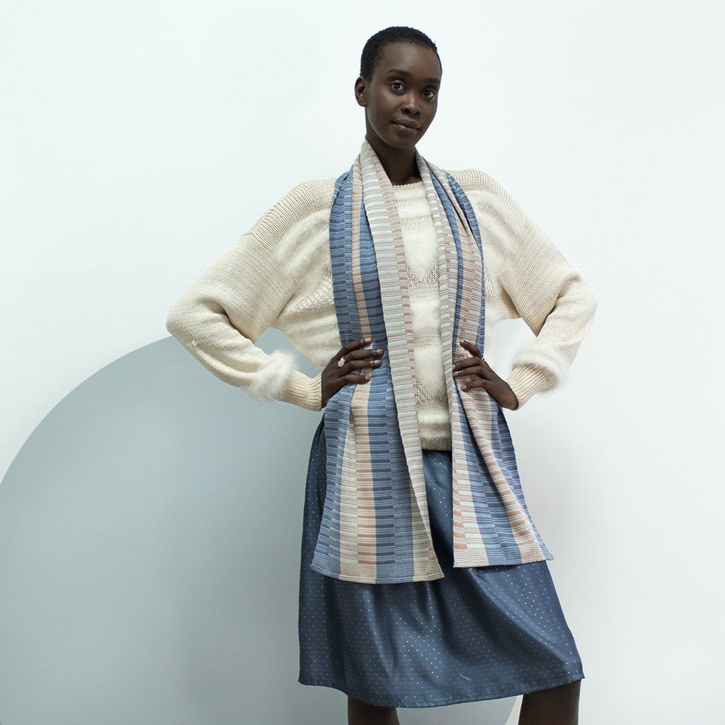 Mie Meh Scarf, Hand-Loomed Scarves and shawls WEFTshop 
