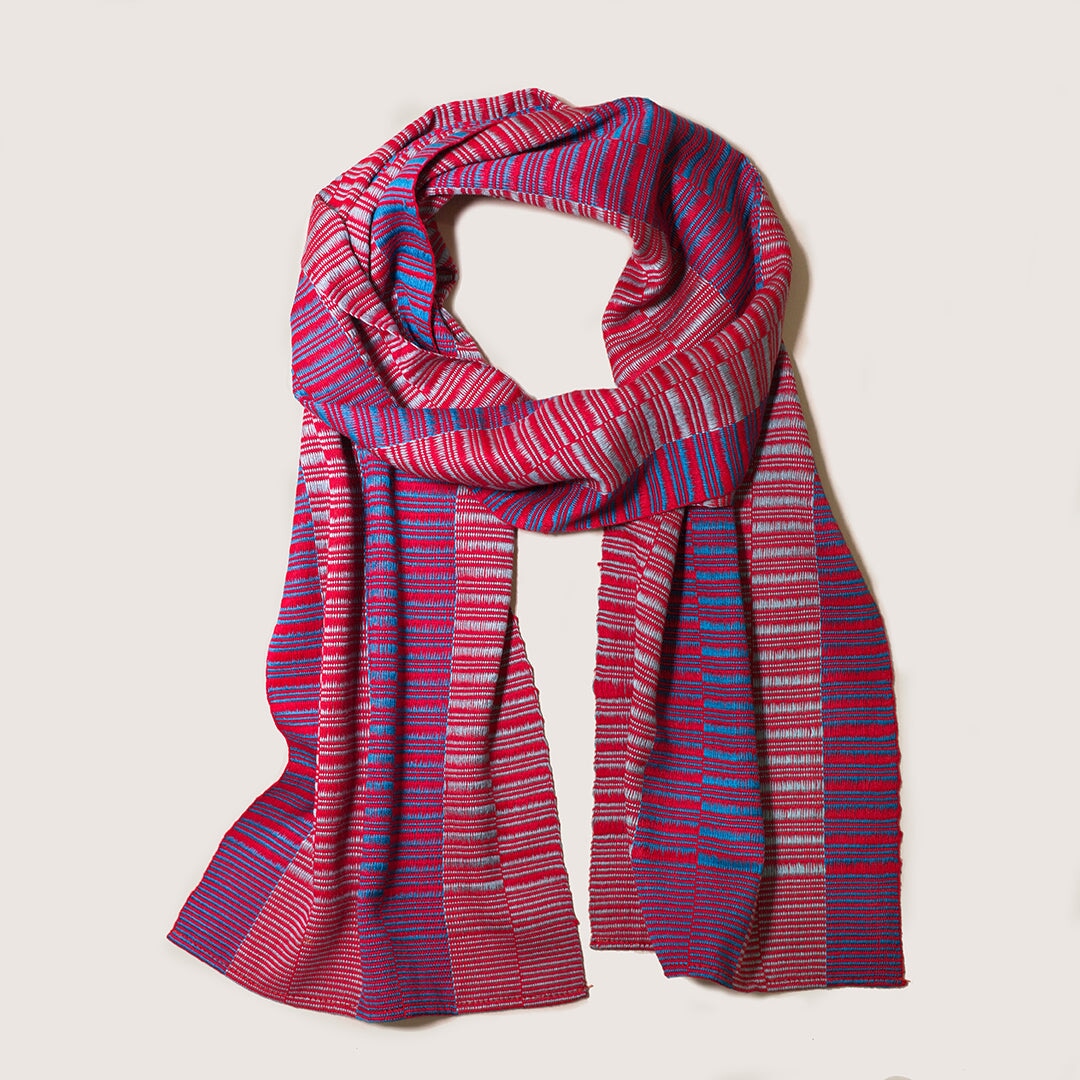 Mie Meh Scarf, Hand-loomed Scarves and shawls WEFTshop 