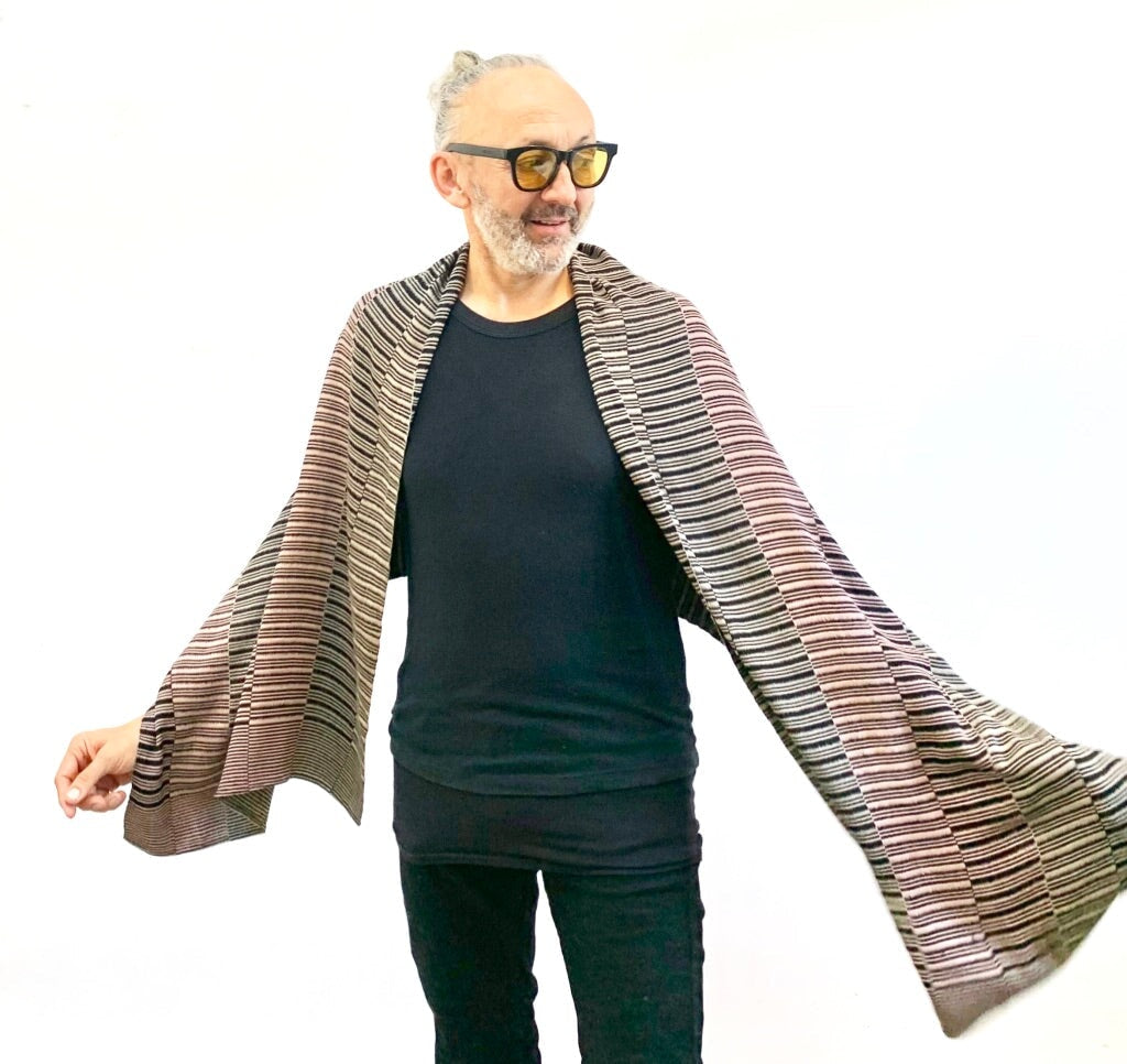 Mie Meh Shawl, Hand-Loomed